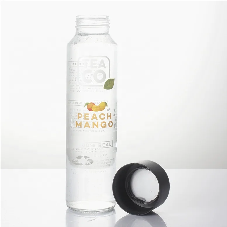  Стеклянная бутылка для воды артезианская оптом Voss стеклянная