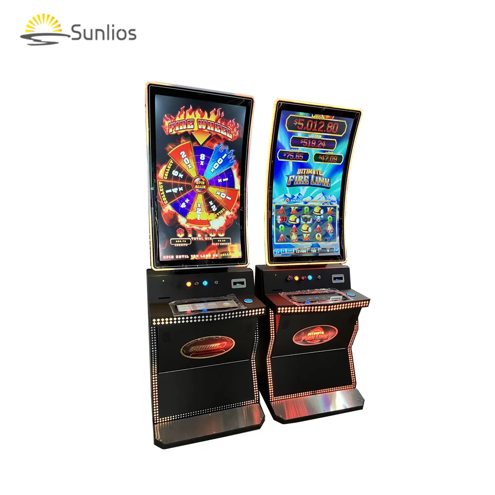 Hot Selling Customized 32' 43' Curved Screen Game Machine Cabinet Fusion 4 Game Board Kits