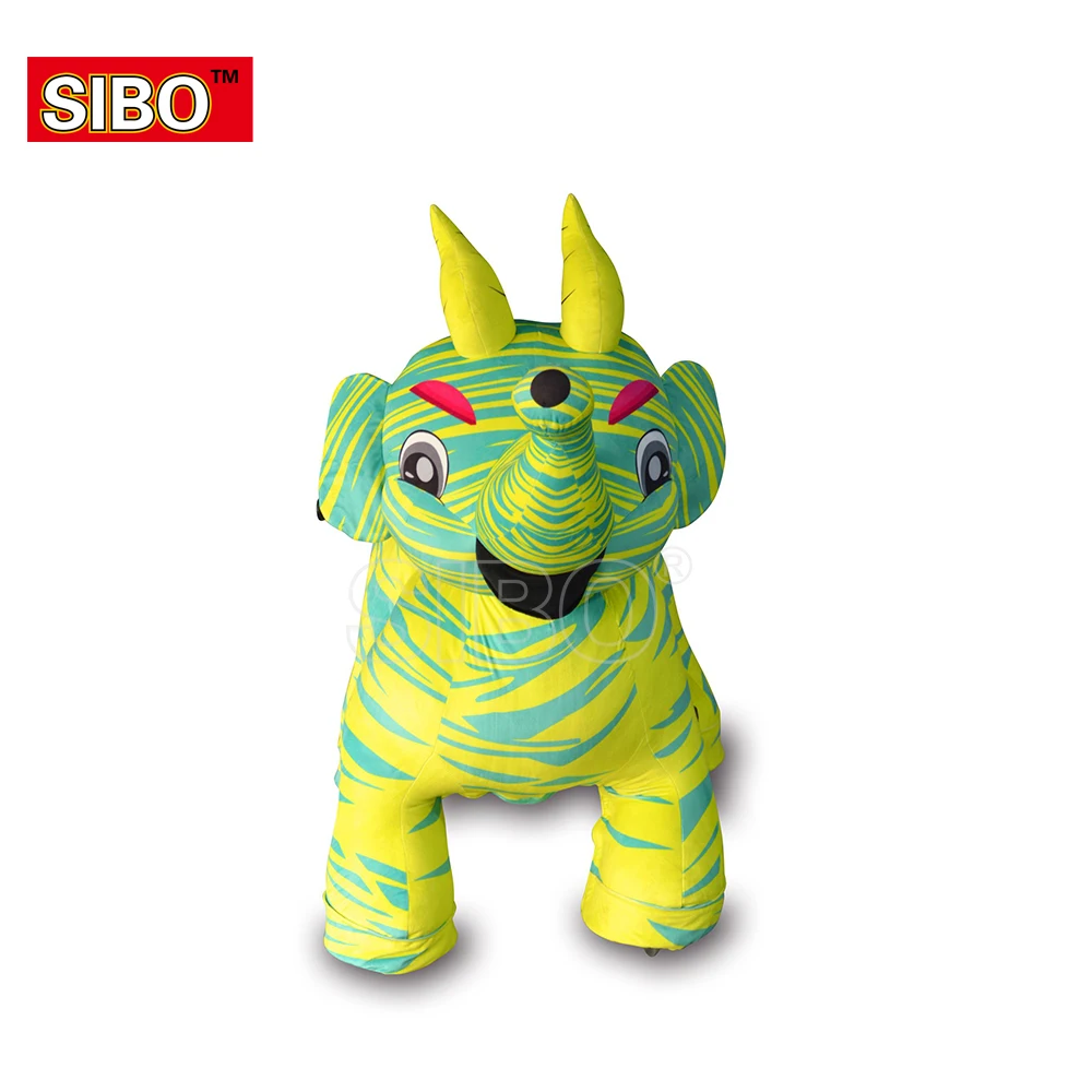Hot Selling  Animal Scooters Electric Ride on Toy Music Plush Zoo Animals Ride for Shipping Mall