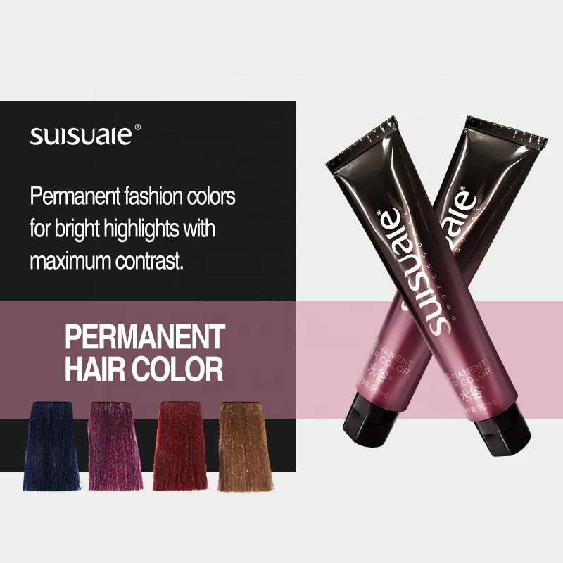 private label Wholesale Low Ammonia Cream Salon Professional Permanent Organic Vegan Hair Color