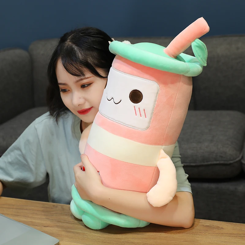 Wholesale Of Plushies Toy Dolls In Factories Cute And Soft Banana Watermelon Avocado Fruit Juice Pillow Sleeping Pillow Cushion