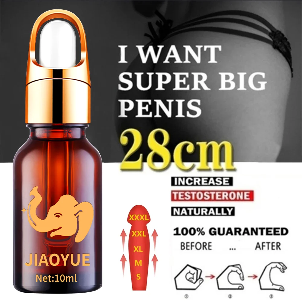 Big Dick Male Penis En-largement Oil XXL Cream Increase Xxl Size Erection Product  Sex Product Ex-tender Enhancer