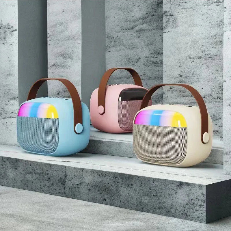 K30 Karaoke Wireless Speaker with Microphone Party Box Speaker surround sound home active speaker amplifier module