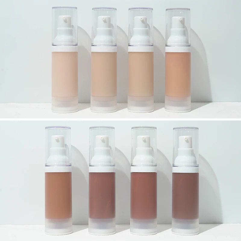 Full Coverage  Foundation Packaging Makeup Products In Korea Waterproof Foundation Packaging Tube African American Foundation