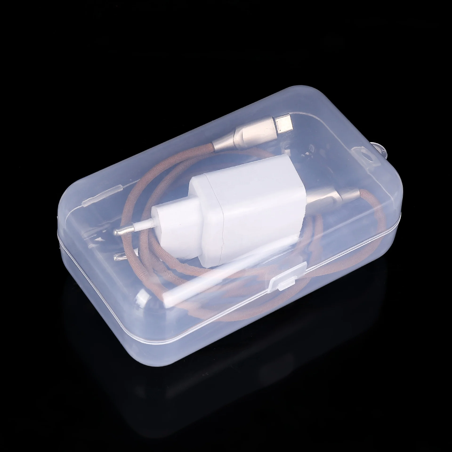 Прозрачная коробка для хранения зубной нити для детей, пылезащитный материал для защиты окружающей среды