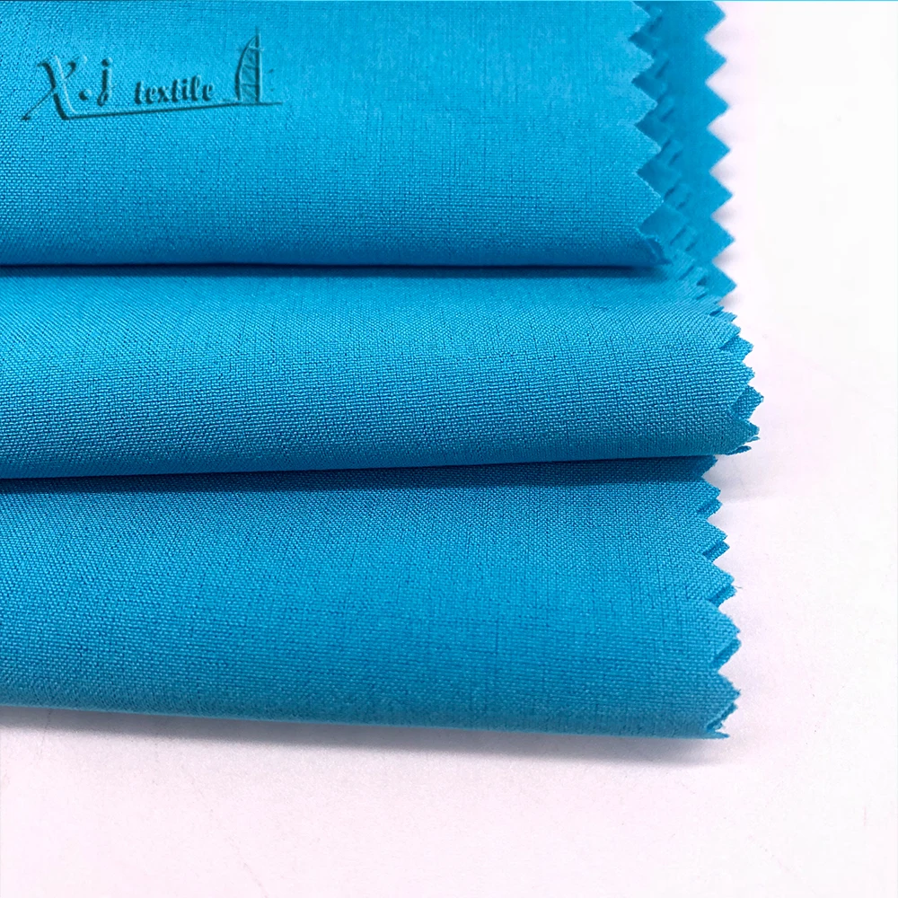 Eco-friendly recycled polyester spandex blend fabric 4 way stretch recycled plastic fabric for garments
