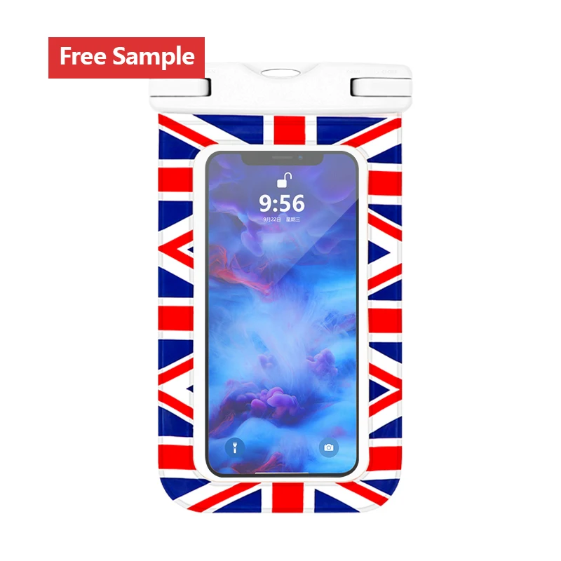 Oem Wholesale Pvc Floating Ziplock Waterproof Cell Mobile Phone Bag For Iphone For Samsung