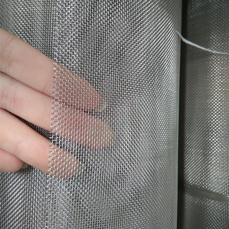 High strength SS304 80 mesh 0.14mm wire stainless steel wire mesh filtering screens