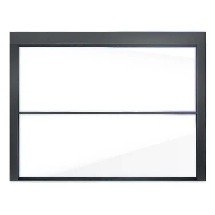 Apartment Customized Color Thermal Windows  Easy Assembly Aluminum Alloy Smart Double Glazed Glass Window In Ground