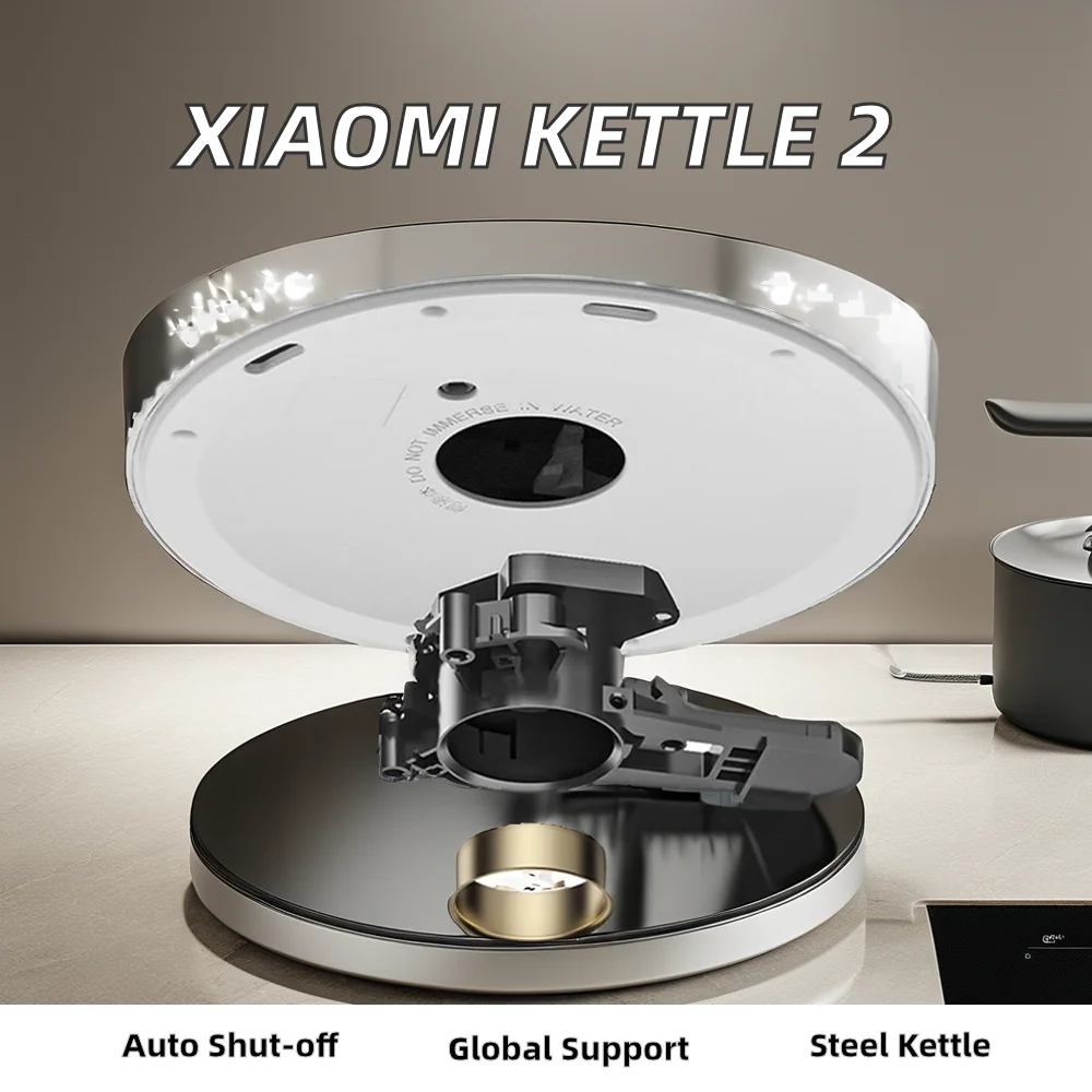 Xiaomi Mijia Electric Kettle EU 2 1.7L 220V 1800W Fast Hot Boiling Instant Heating Smart Stainless Steel Body Household
