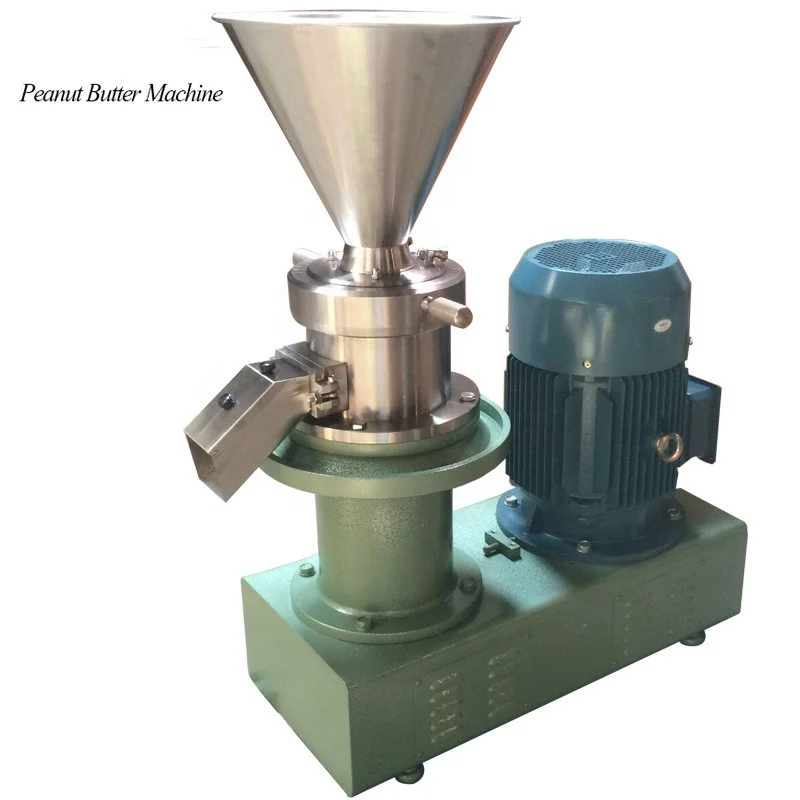 Peanut grinding machine sesame peanut butter jar making machine