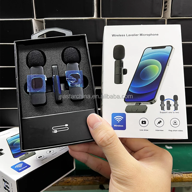 На открытом воздухе в прямом эфире, высокое качество, цвета: черный, 2,4G трансляция клип Type-C мини петличный беспроводной микрофон