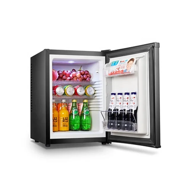 HCH-40A 32 Litre Peltier Hotel Transparent Glass Door Small Mini Fridge With No Compressor  mini beer/water freezer