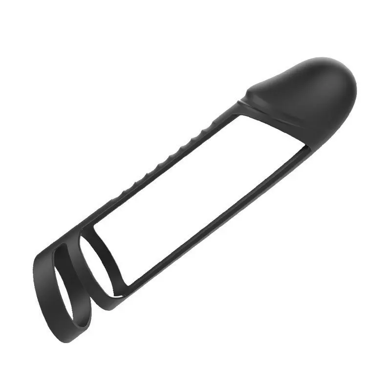 Male masturbation glans penis condom S301 double ring couples sex condom wholesale chinese factory selling