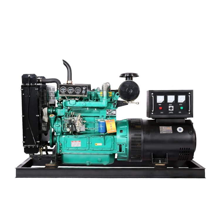 34KW 43KVA High efficiency good quality electric generator diesel sets 4 phase brushless alternator generator