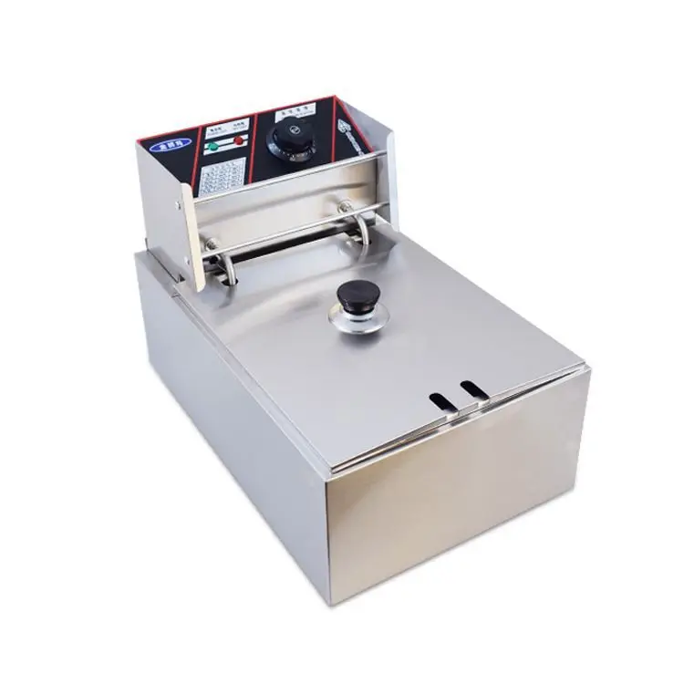 Коммерческая электрическая фритюрница корзина для кухни из нержавеющей стали 6 л/12