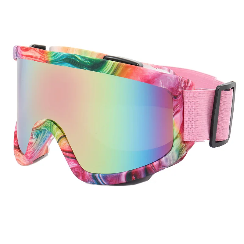 Best quality 2023 ski eye protection adult lady women unisex anti fog snow glasses windproof sports sunglasses ski glasses