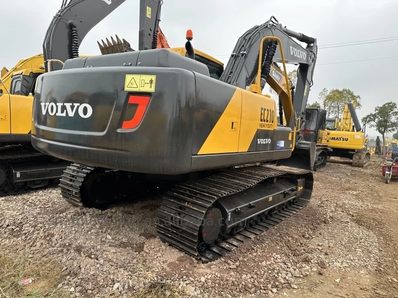Дешевая цена хорошее рабочее состояние Volvo Ec210C распродажа подержанный гусеничный экскаватор 100% оригинальная Инженерная техника