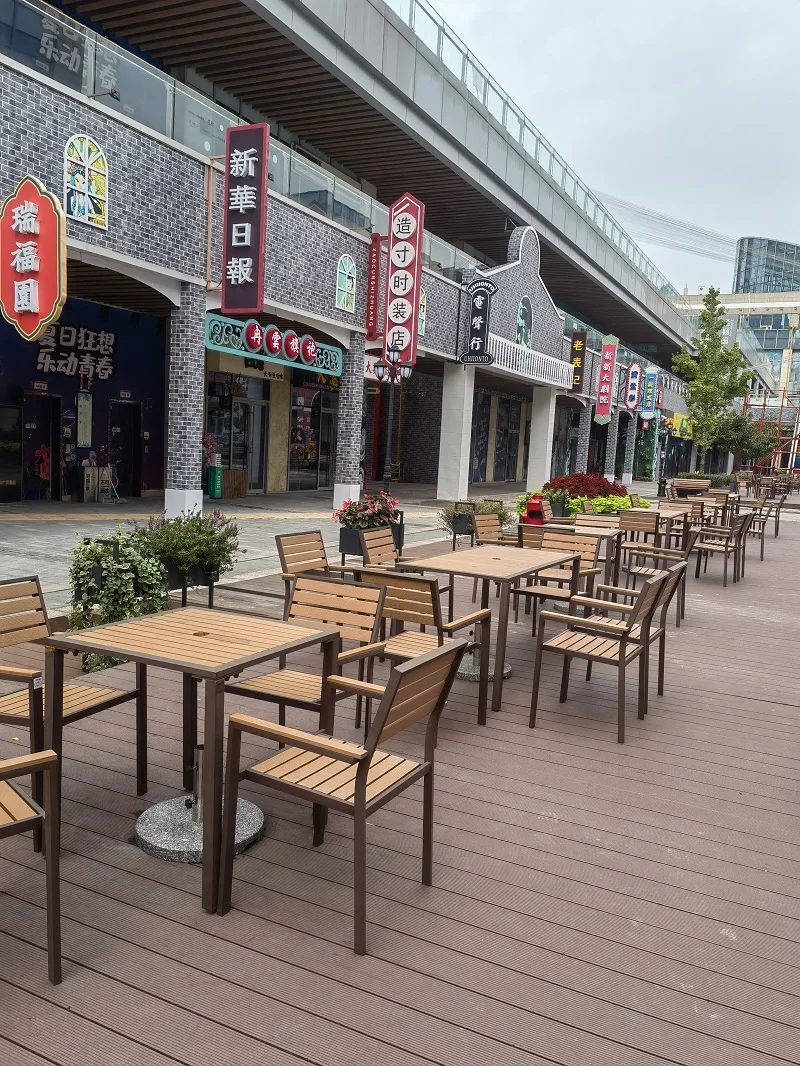 Outdoor WPC Composite Flooring Board Panel from China