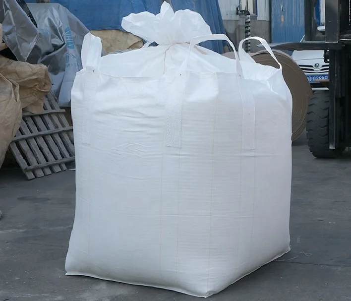 1 2 ton tonne large sand bulk poly silage big plastic jambo ton bag sack polypropylene pp discharge unloading system