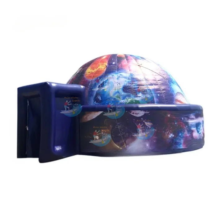 Asia Inflatables 5m inflatable planetarium projection tent with fashion design portable inflatable planetarium tent for sale
