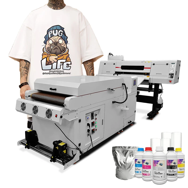 SHENLAN T Shirt Printing Machine Digital A3 Tshirt T-shirt 30Cm 60cm Dtf Direct To Film Printer Print On Cloth Dtf Printer