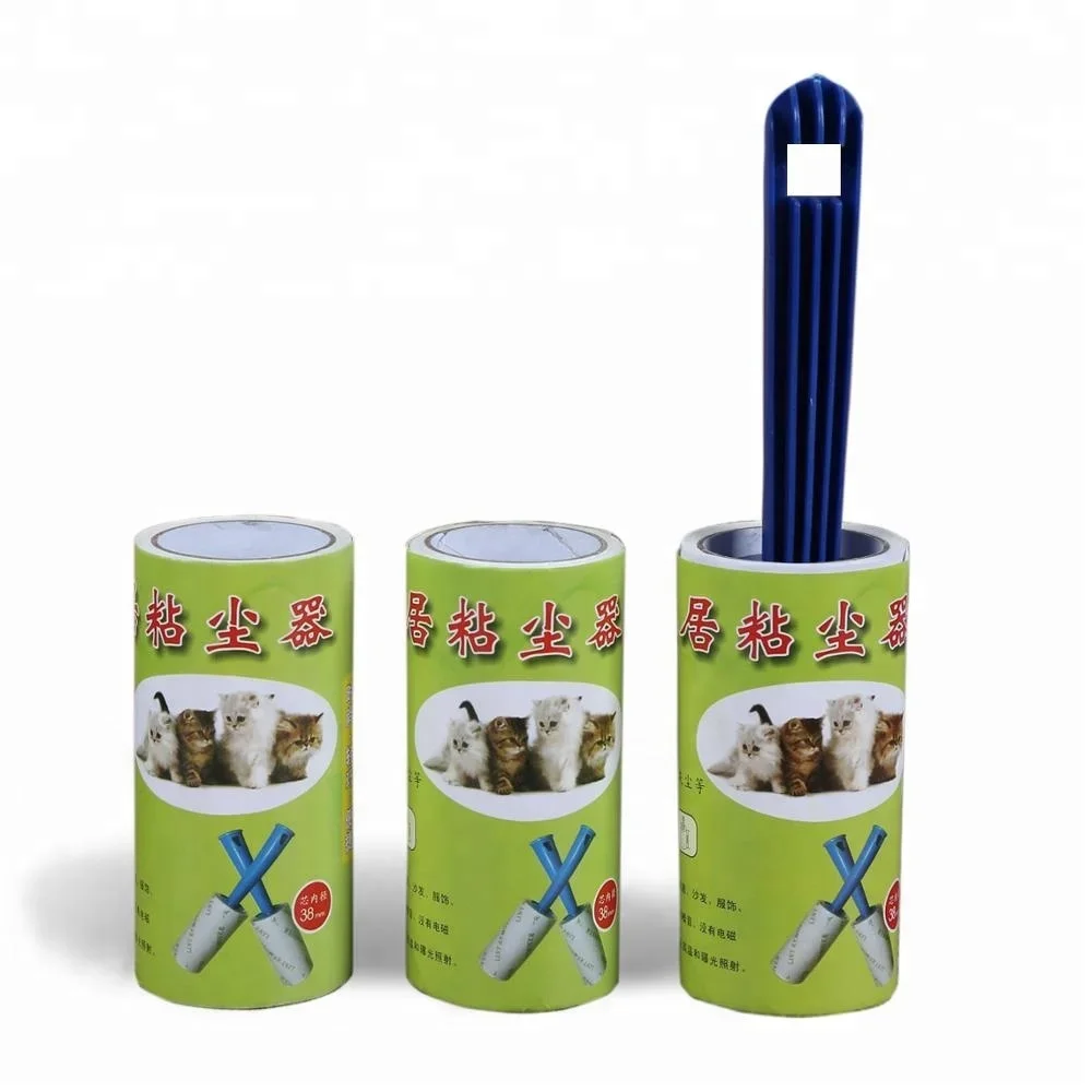 Wholesale 420 sheets Silicone mini travel small reusable paw print travel clothes extra sticky lint roller