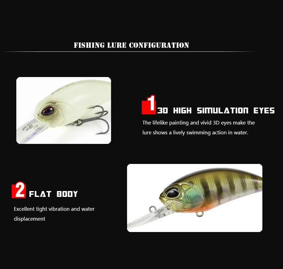 New Design 8.7cm 15.5g crank hard bait plastic life like swimbait fishing wobblers japan fish lures