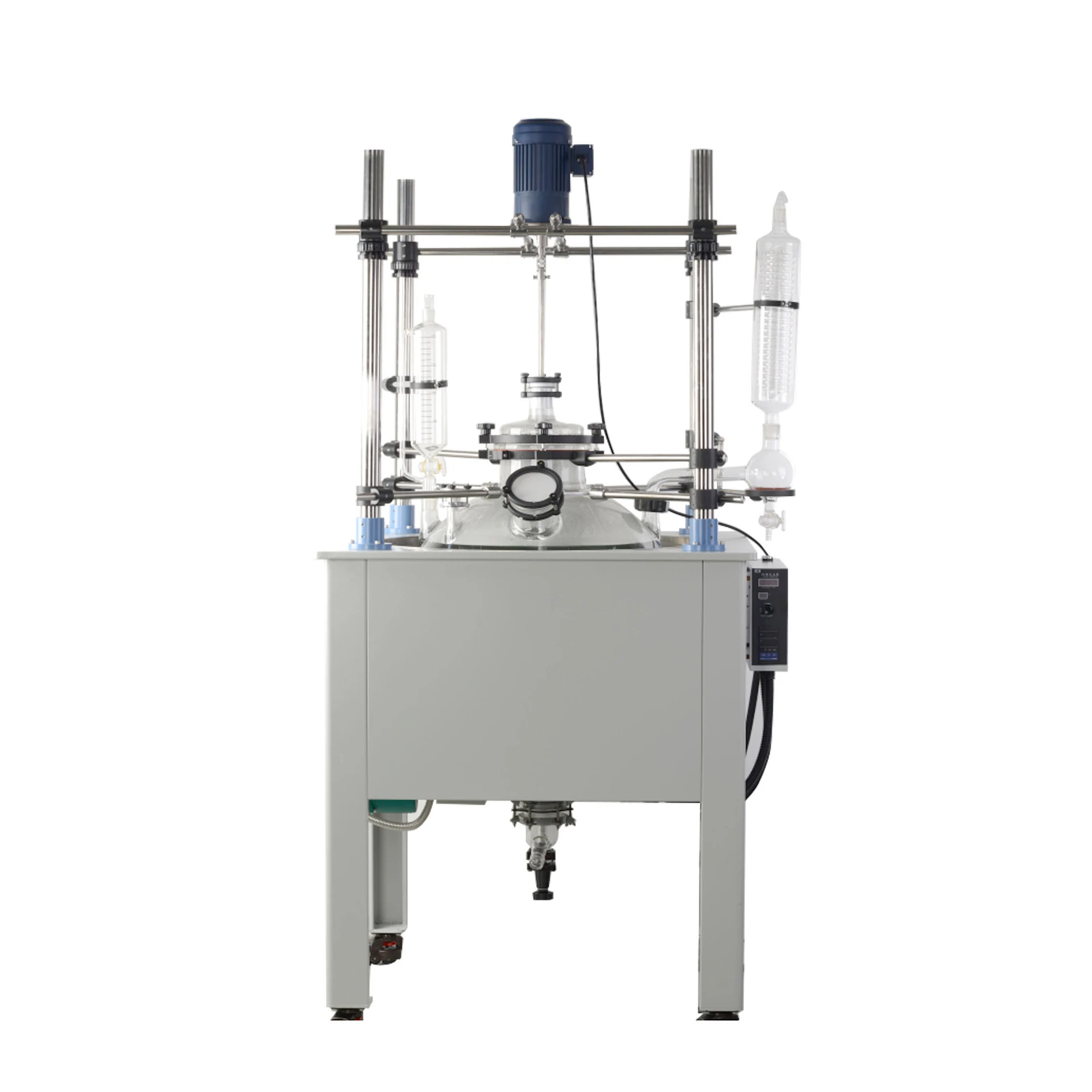 Реакционный чайник реакционного реактора с жакетированной Оболочкой/охлаждающая оболочка промышленного реактора/реактор из жакетированного стекла 2l