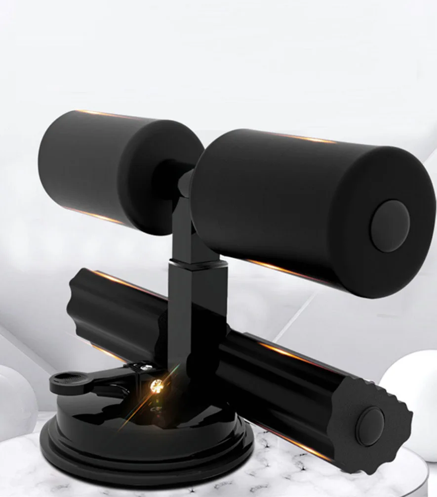 Strong Suction Cup Floor Fitness Assistant Device Sit Up Bar For Home Gym Workout Abdominal Muscle