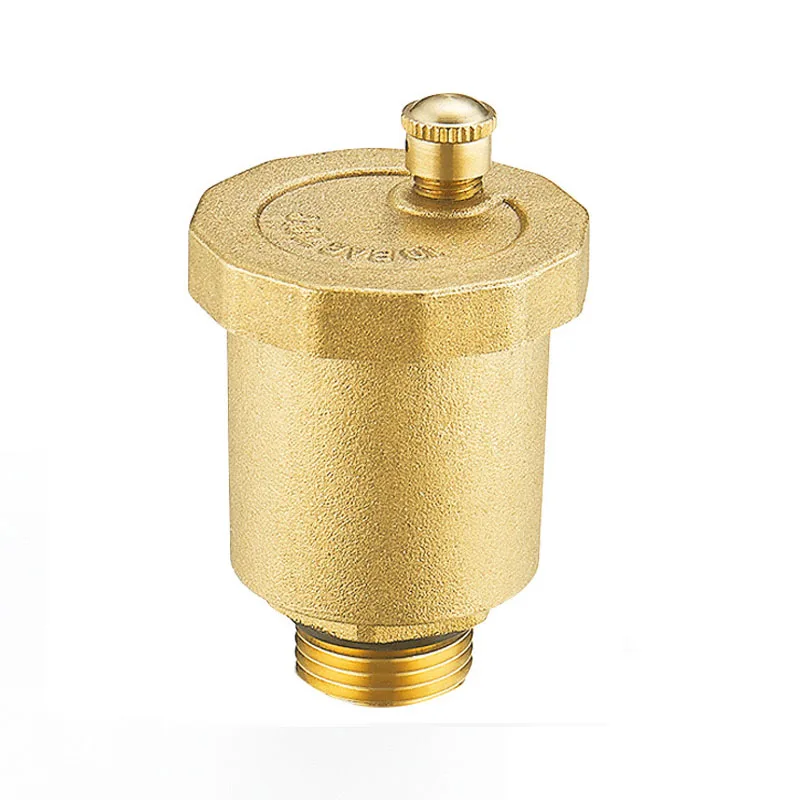 DN15-DN25 Brass Air Release Valve Brass Radiator Automatic Air Vent Valve