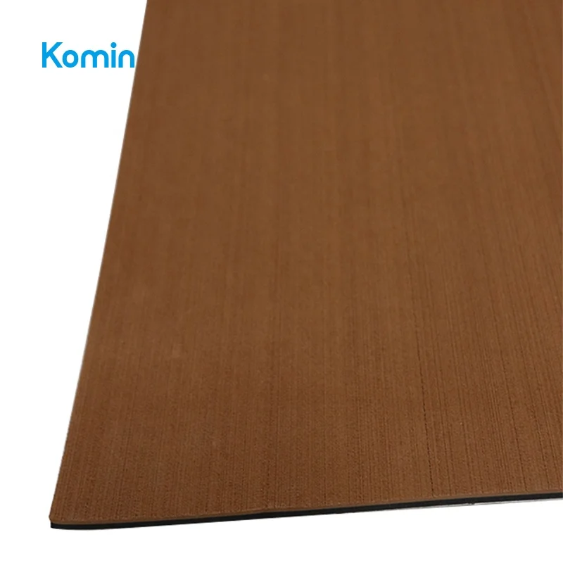 Komin EVA Foam Dark Brown Brushed Sheet Boat Yacht Synthetic Teak Decking for Marine Flooring