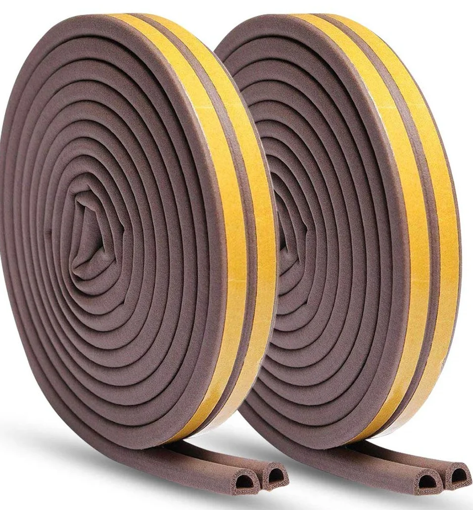 self adhesive EPDM foam rubber door seal weather strips sealing strips