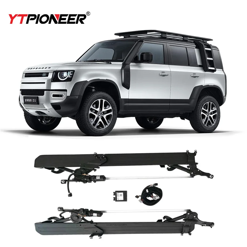 Power Automatic Electric Folding Up Retractable Car Accessories Foot Pedal Running Boards For  Range Rover Defender