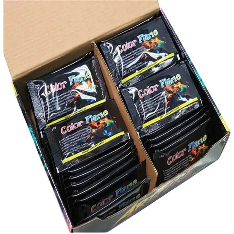 Wholesale Professional Change Color Flame fire party Mystical Flames Fire Magic Powder color flame fire