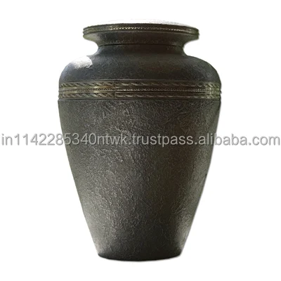 American and Jews Style Fast Selling Handmade Funeral Accessories Supply Brass Cremation Urn and keepsake for Adult human Ashes