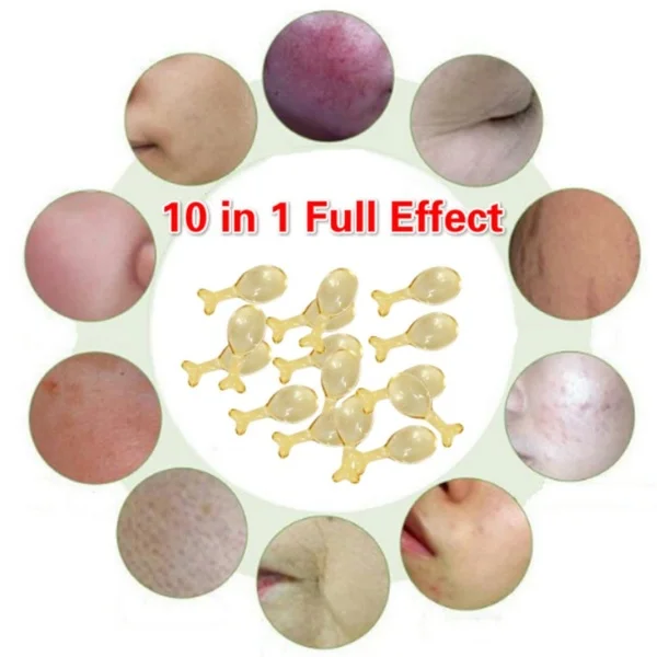 private label wholesale skin care whitening stem cell peptide serum epidermal growth factor egf Capsules serum for light skin