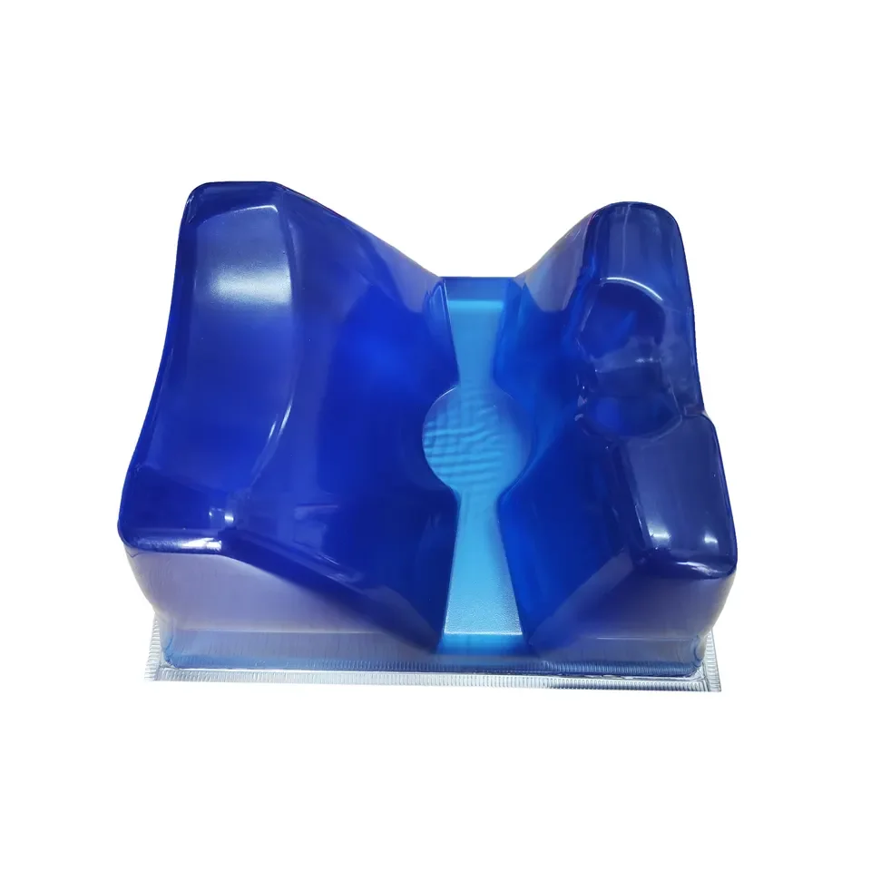 Gel Material Ent Head Silicon Cooling Pad or Table Accessories Medical Gel Pads Horseshoe Head Pad