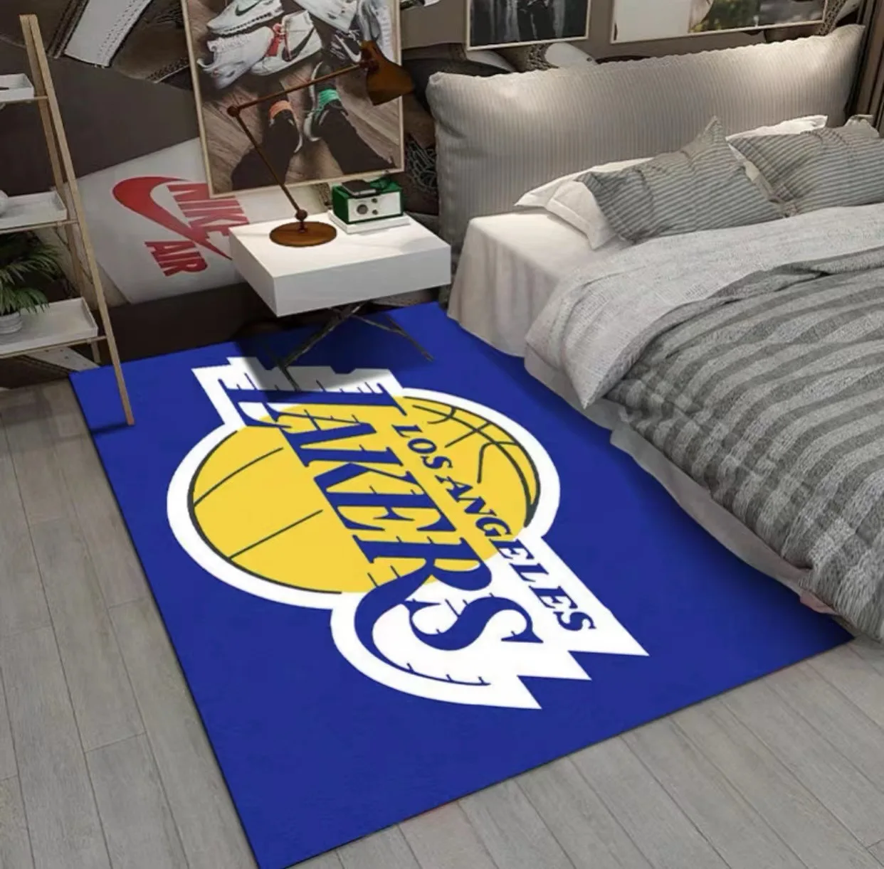 Баскетбольный коврик NBA прикроватный для спальни мальчиков модный гостиной дивана чайного столика дизайнерские коврики игровой