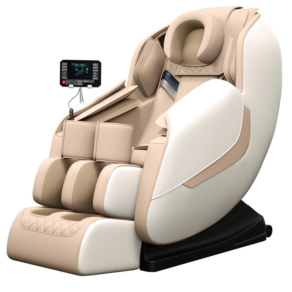 7 Point Zero Gravity Full Body Massage Chair Recliner Pu Leather With Heating Bluetooth Speaker