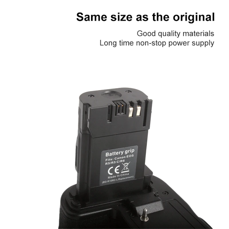BG-R10 Battery Grip Certical Power Accessories BGR10 for Canon EOS R5 R6 R5C Micro Single Camera LP-E6N LP-E6NH