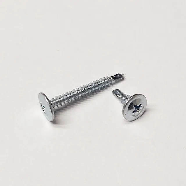 
Factory price crossed recessed modified truss head zinc plated self drilling screw 