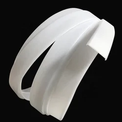 Экструзионные профили, крышка лампы, затенение, пластиковая прозрачная светодиодная крышка для поликарбоната, светодиодный рассеиватель света