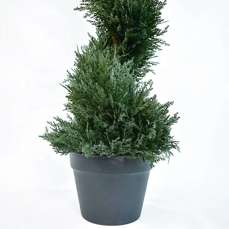 90 cm artificially trimmed spiral plant tree/cedar tree home garden artificial plant