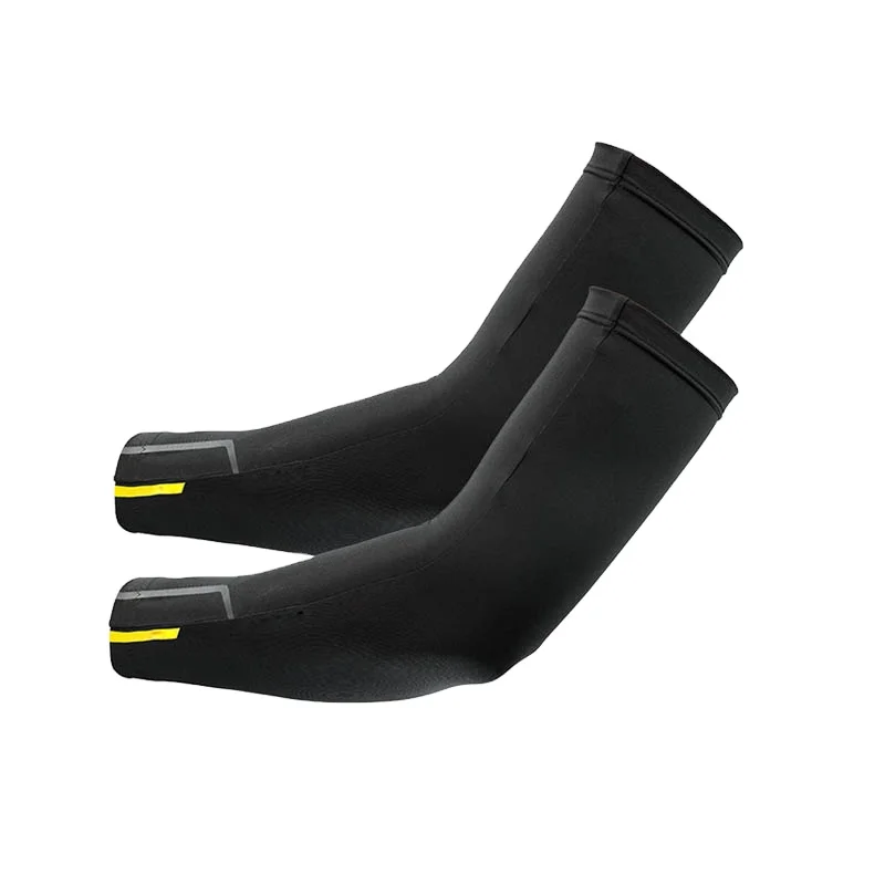 Custom Cycling Arm sleeves  Black UV Protection Cycling Armsleeves Warmer Breathable Bicycle Running Racing MTB Bike Leg Sleeves