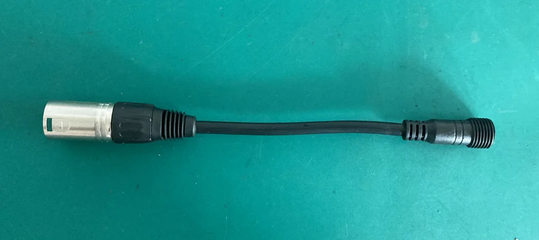 Custom T-type cable extension cable female male connector AWG20 22 18 For LED connect