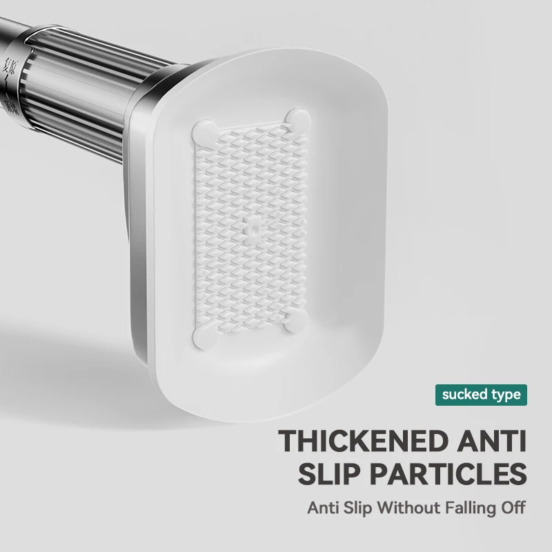 Straight Metal Adjustable Rod Tube Curtain Shower Poles for Bathroom Bathing Room Divider