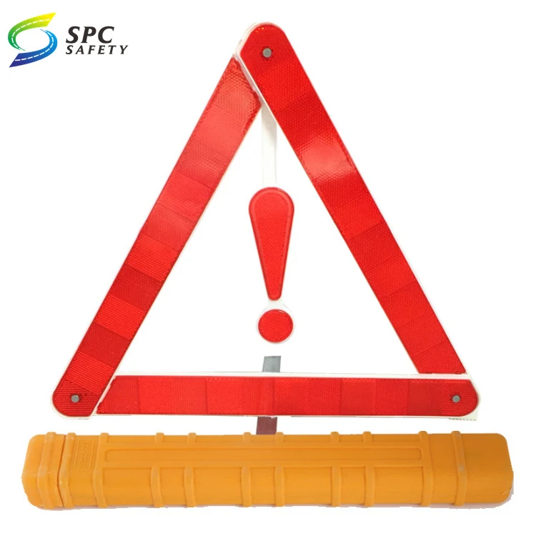 Roll up foldable Road traffic hazard Tent caution sign stand construction site safety warning tripods with barricade light