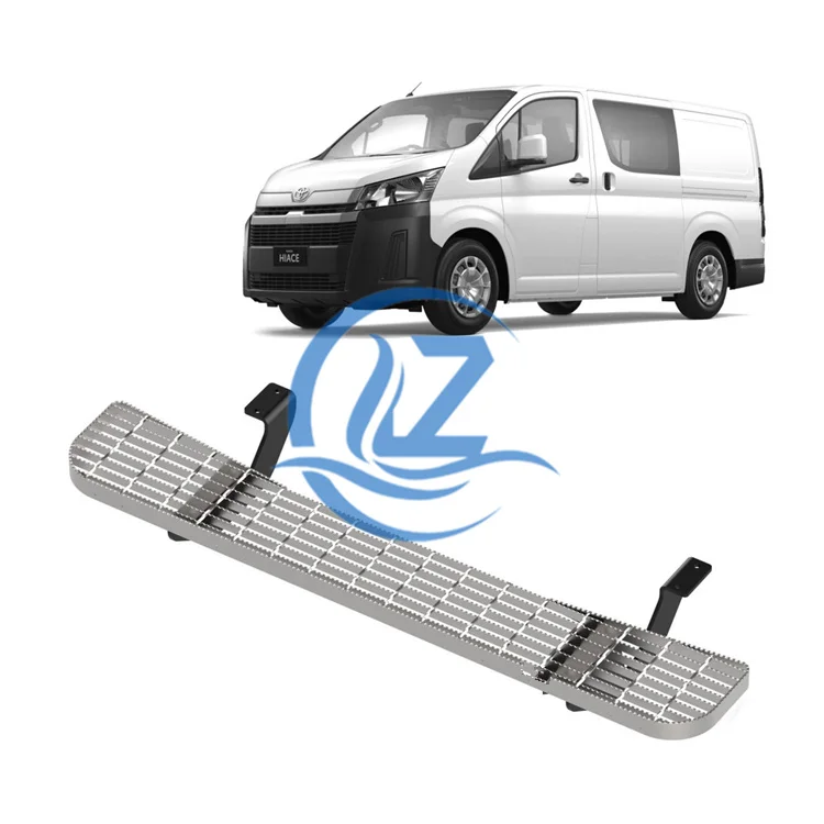 2019+hiace car parts Aluminum alloy tailgate boarding pedal