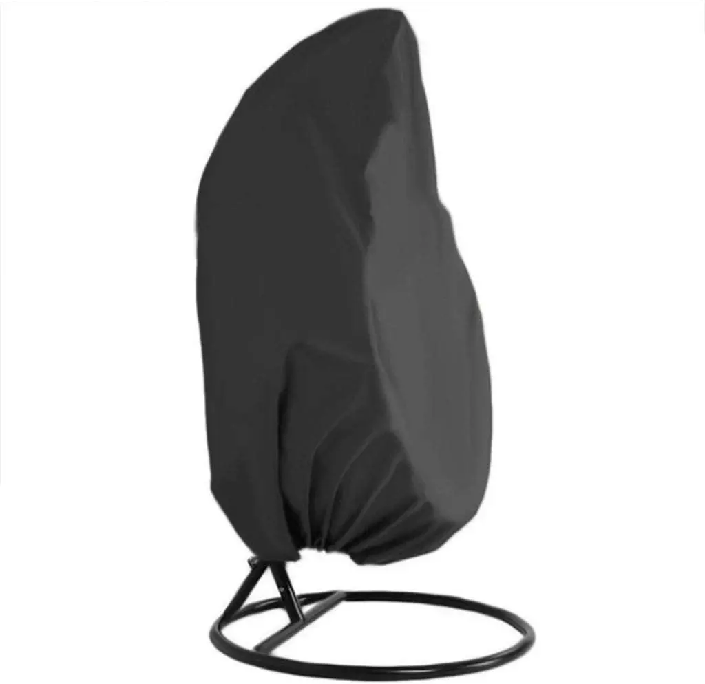 190*115CM  high quality 420D polyester with PU silver coating outdoor garden egg hanging chair cover